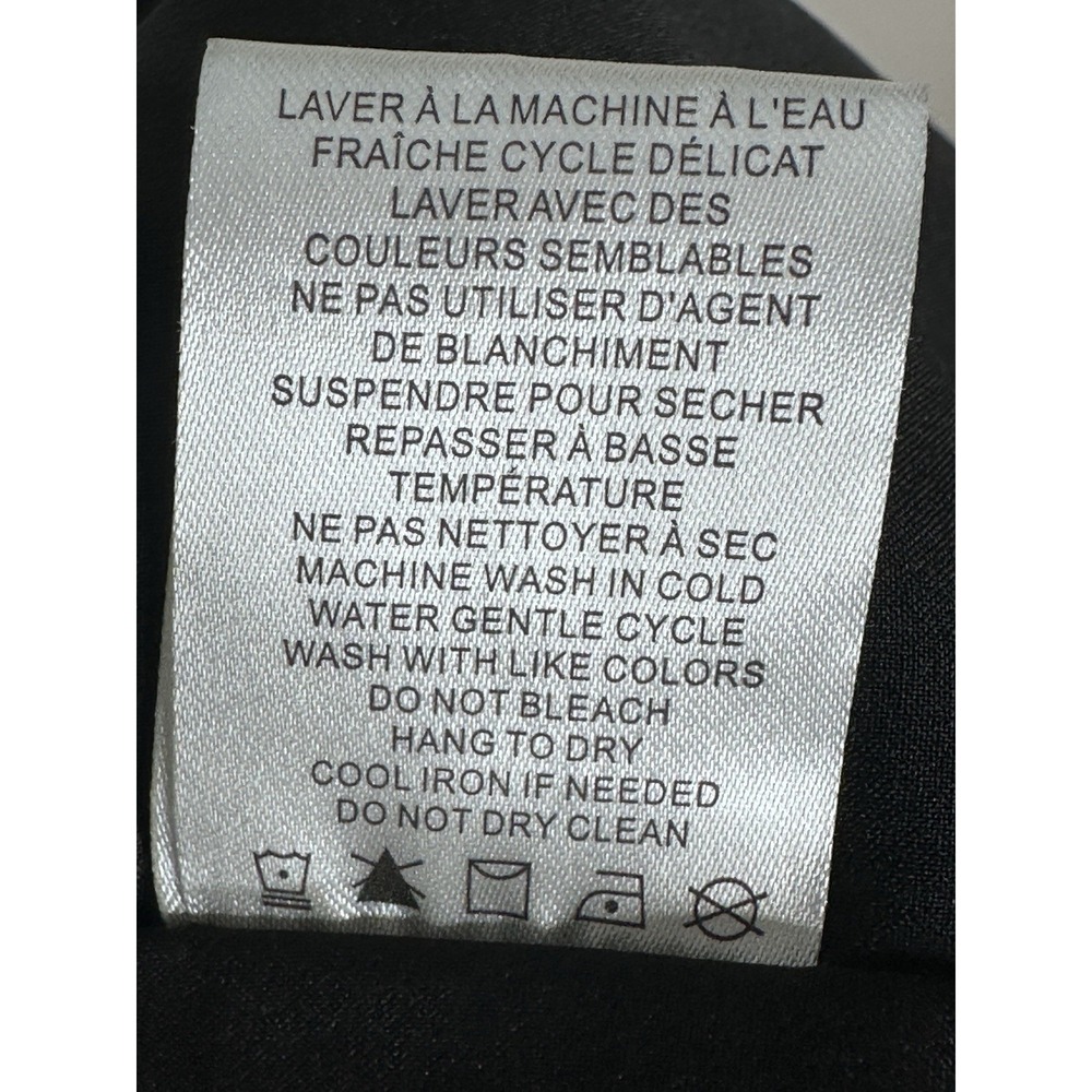 Camila Coelho Heirloom Velvet Tulle Puff Sleeve Flocked Dot Dress Black SMALL S - Picture 10 of 10